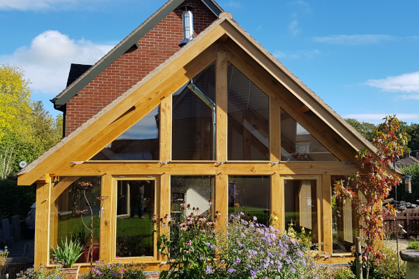 Hereford Oak Buildings Garden Room Case Study