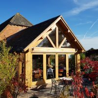 Hereford Oak Buildings Oak Framed Extension
