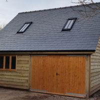 Hereford Oak Buildings Oak Framed Garage
