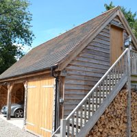 Hereford Oak Buildings Oak Framed Garage