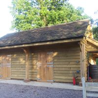 Hereford Oak Buildings Oak Framed Garage