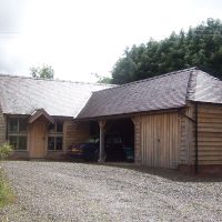 Hereford Oak Buildings Oak Framed Garage