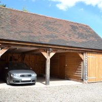 Hereford Oak Buildings Oak Framed Garage