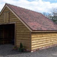 Hereford Oak Buildings Oak Framed Garage