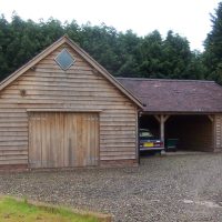 Hereford Oak Buildings Oak Framed Garage
